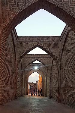 تصویر کاروانسرای سعد السلطنه شاهکار معماری ایرانی