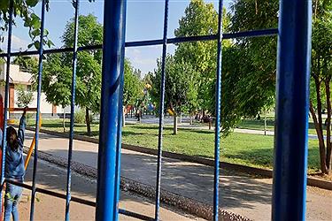 تصویر شهربازی بجنورد در خراسان شمالی؛ در انتظار روزهای بی‌کروناست