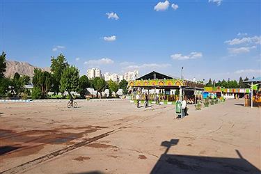 تصویر شهربازی بجنورد در خراسان شمالی؛ در انتظار روزهای بی‌کروناست