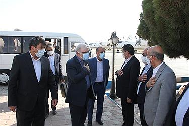 تصویر حضور وزیر بهداشت در یزد و افتتاح دو طرح بهداشتی_درمانی