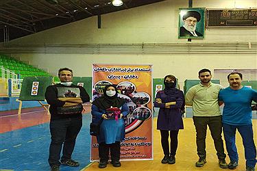 تصویر مسابقات استعداد های برتر تیراندازی با کمان استان مرکزی