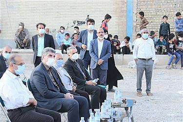 تصویر افتتاح پروژه های عمرانی ویژه اتباع بیگانه در یزد