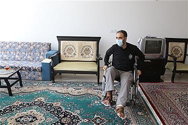 تصویر تصاویری ا ز دیدار امام جمعه با خانواده پژوهشگر فقید یزدی