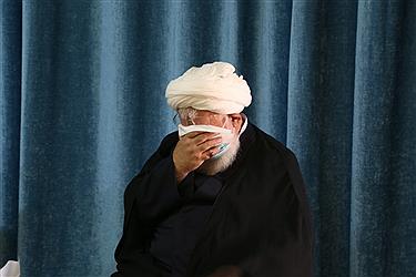 تصویر مراسم شهادت امام سجاد (ع) در دفتر امام جمعه یزد