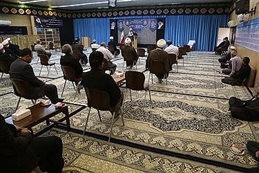 تصویر مراسم شهادت امام سجاد (ع) در دفتر امام جمعه یزد