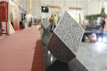 تصویر افتتاحیه سیزدهمین نمایشگاه بین‌المللی سنگ در محلات