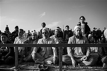 تصویر گورِش؛ کشتی سنتی ترکمن ها
