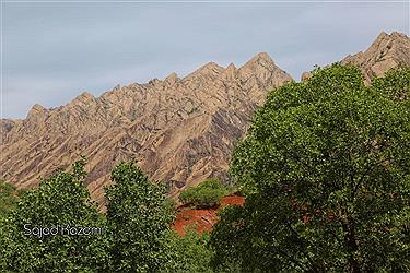 تصویر مهراب کوه دلفان ، کوهی پر از رمز و راز و افسانه ای