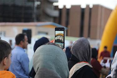 تصویر مراسم افتتاحیه پویش نه به مصرف ماده گل در بوستان ملت اراک