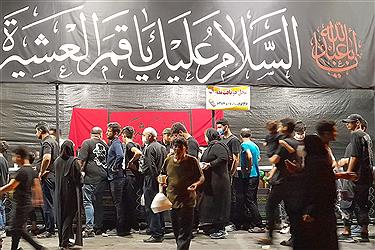 تصویر حال و هوای تاسوعا و عاشورای حسینی در ساری