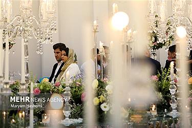 تصویر گزارش تصویری جشن بزرگ ازدواج دانشجویان