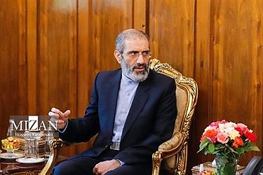 تصویر اسد الله اسدی با وزیر امور خارجه دیدار کرد