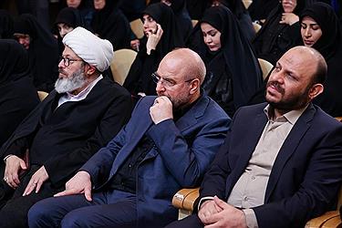 تصویر گزارش تصویری&#47; دیدار بانوان موکب­دار اربعین با رئیس مجلس شورای اسلامی