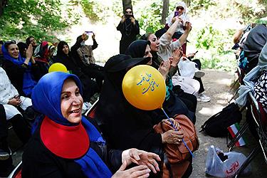 تصویر تصاویر پُرسون از احداث نخستین بوستان ویژه بانوان در غرب تهران