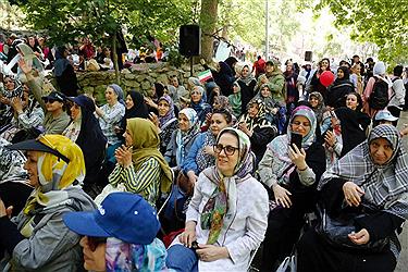 تصویر تصاویر پُرسون از احداث نخستین بوستان ویژه بانوان در غرب تهران