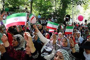 تصویر تصاویر پُرسون از احداث نخستین بوستان ویژه بانوان در غرب تهران