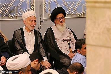 تصویر یک‌سال پس از رحلت؛ اجتماع علما و مردم در مسجد اعظم؛ یاد آیت‌الله العظمی محفوظی (ره) زنده شد