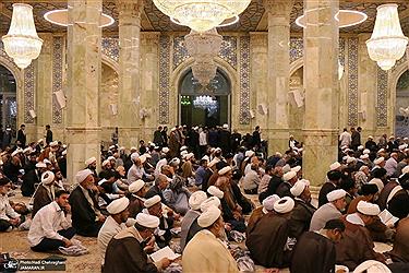 تصویر یک‌سال پس از رحلت؛ اجتماع علما و مردم در مسجد اعظم؛ یاد آیت‌الله العظمی محفوظی (ره) زنده شد