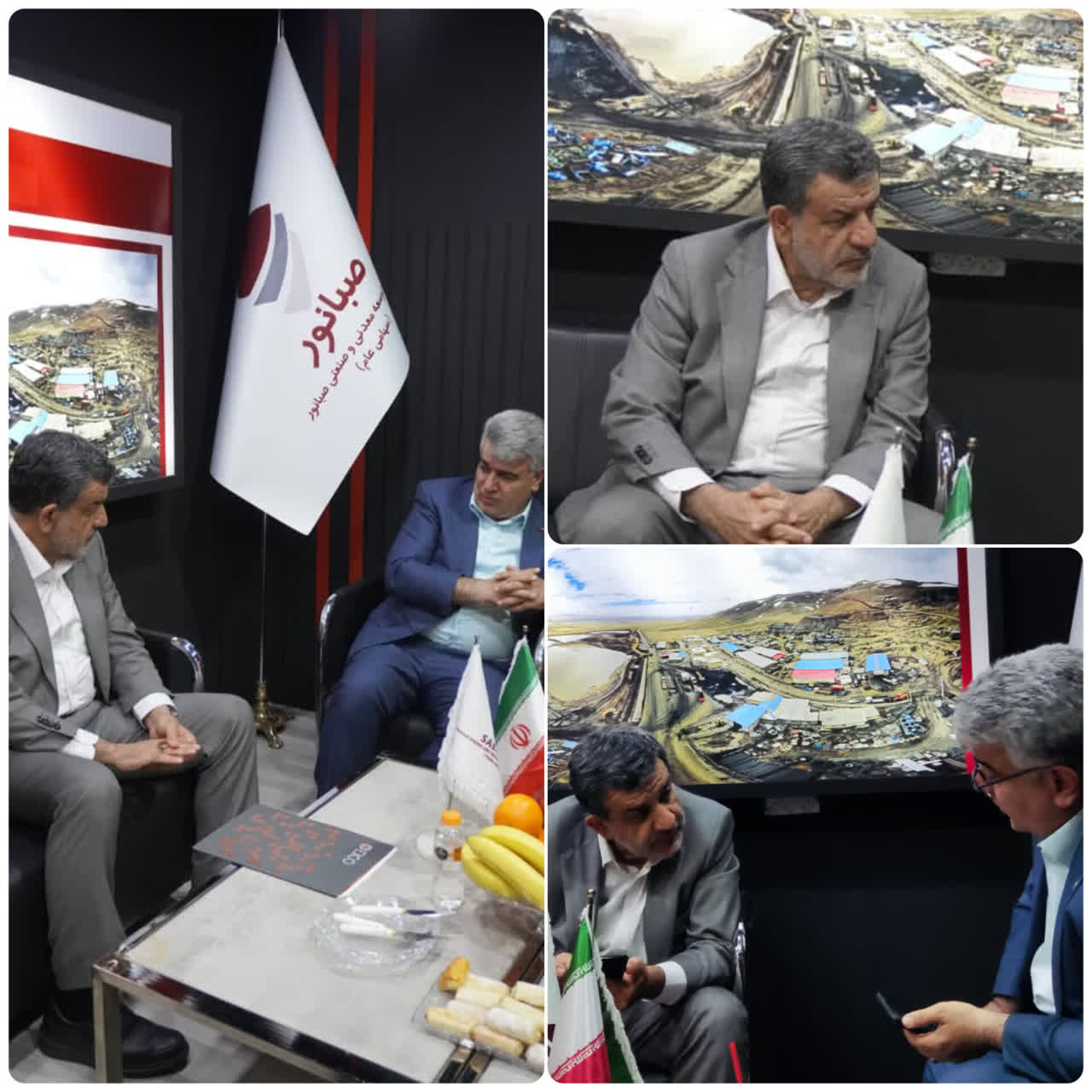 نمایشگاه ایران اکسپو ۲۰۲۵ و حضور دکتر رضا تقی پور عضو کمیسیون صنایع و معادن مجلس در غرفه صبانور