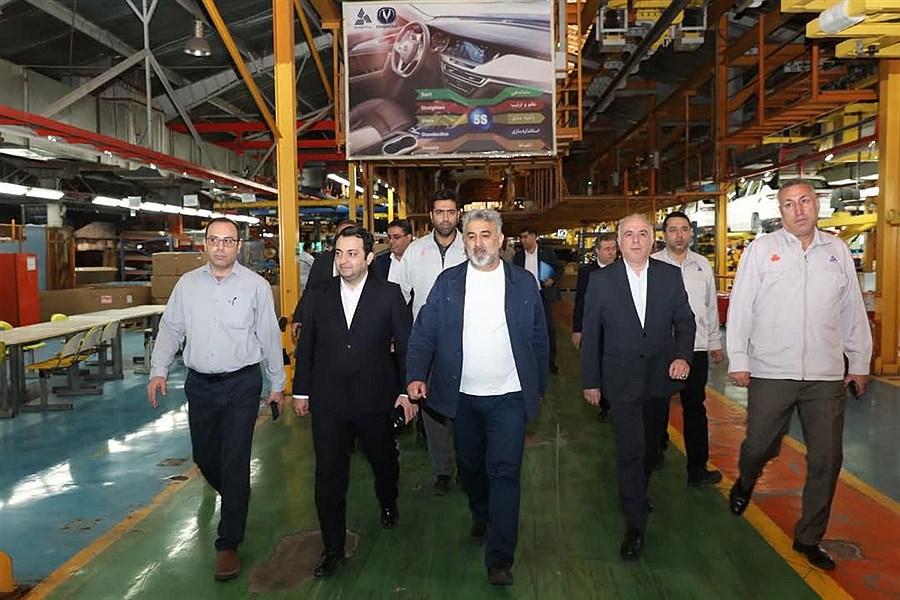 بازدید محسن سیفی از پارس خودرو