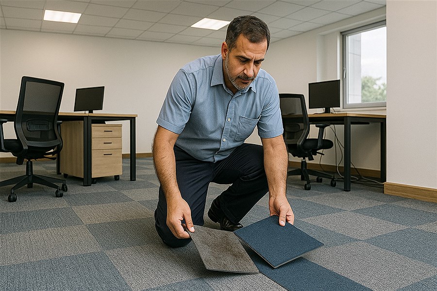 مزیت اصلی موکت تایل اداری