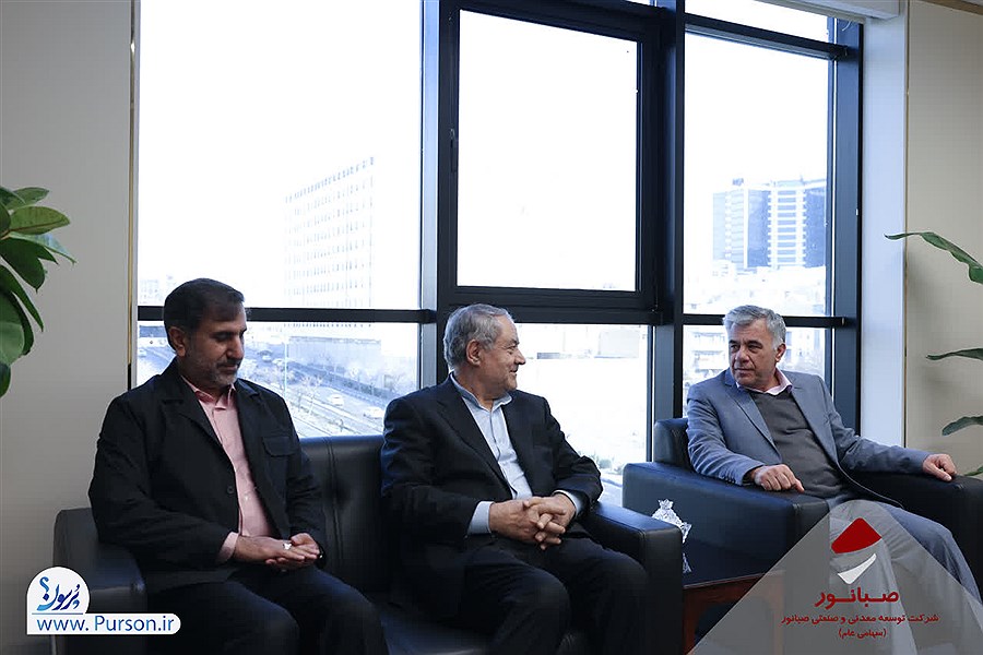 بازدید داریوش اسماعیلی مدیر عامل شرکت توسعه معدنی صنعتی صبانور از شرکت معدن کار باختر