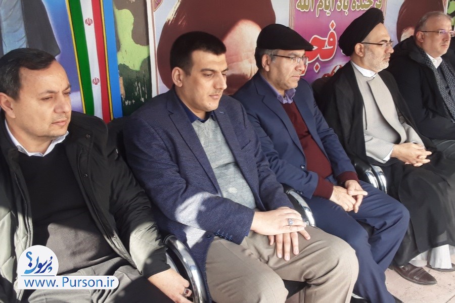 حضور با شکوه مسئولین جوان قلعه عجب شیر در ۲۲ بهمن ۴۸ سالگی انقلاب