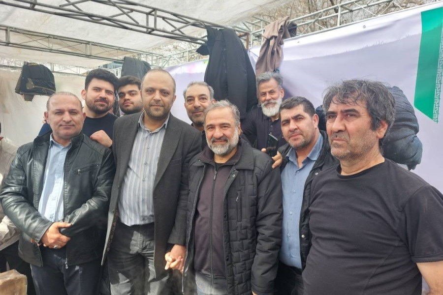 کارکنان شهروند در راهپیمایی ۲۲ بهمن ۱۴۰۴