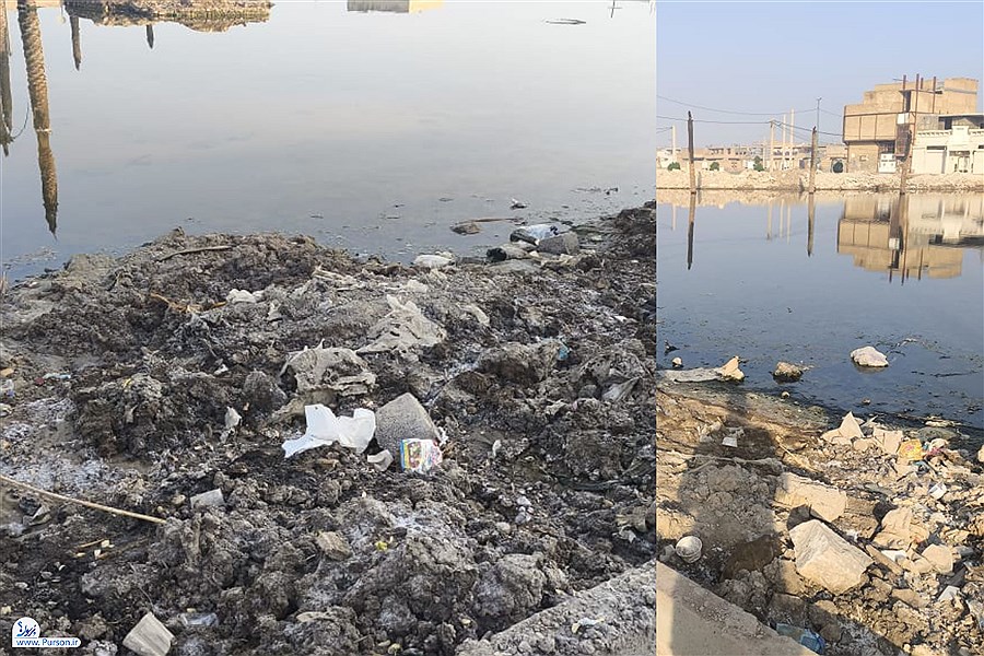 فاضلاب سوسنگرد خوزستان