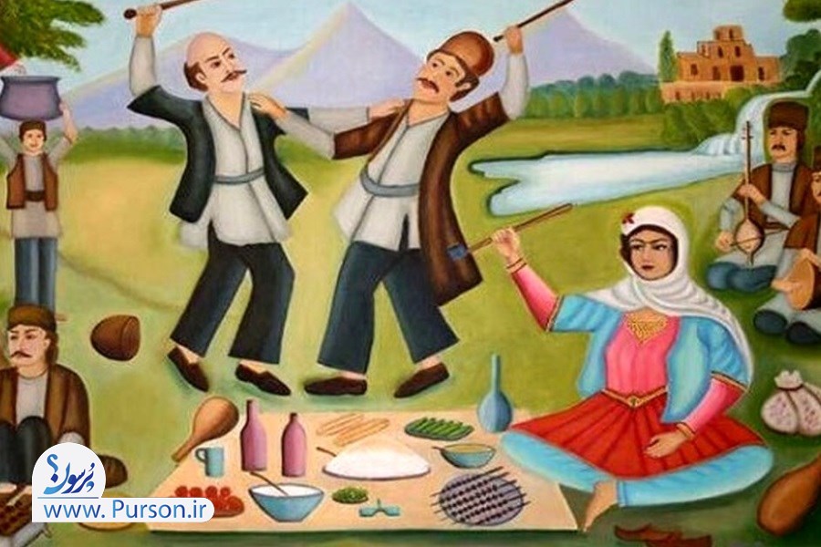تبریک سیزده بدر عاشقانه و رسمی با عکس و متن