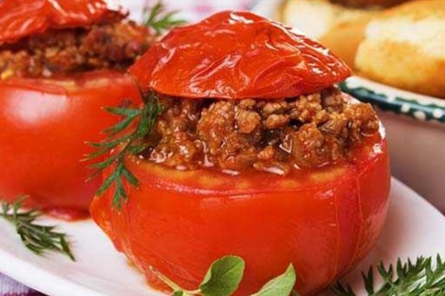 دلمه گوجه فرنگی