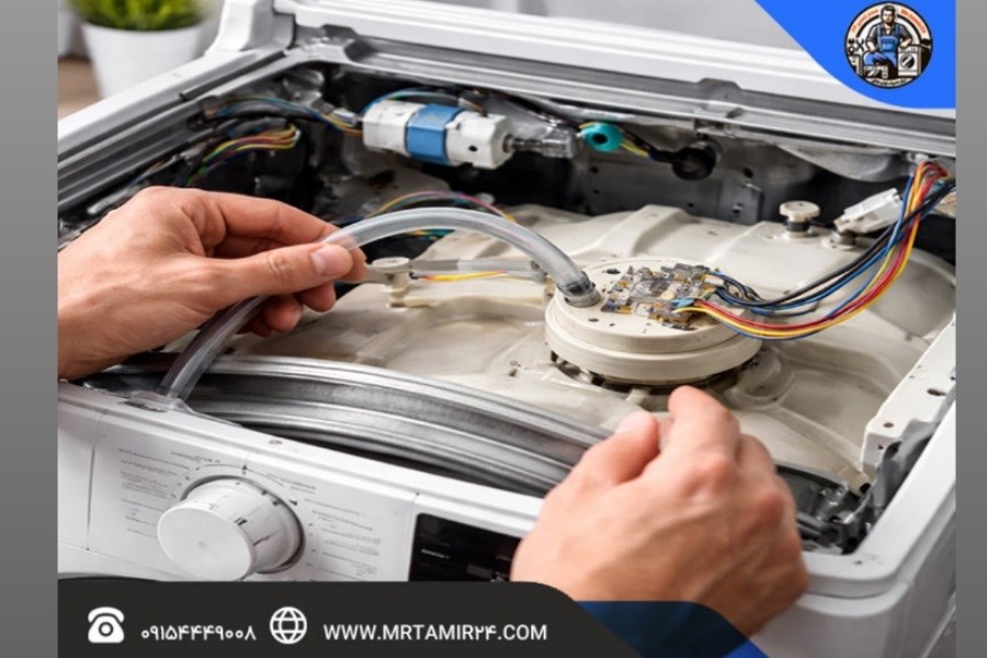 مشکل در برق‌رسانی لباسشویی
