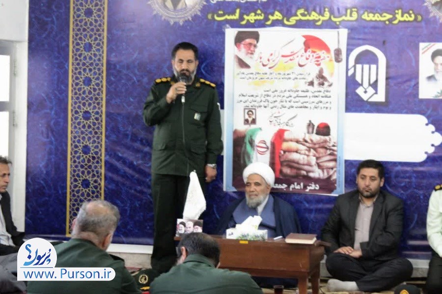 سرهنگ روح الله باور، فرمانده ناحیه مقاومت بسیج شهرستان سملقان