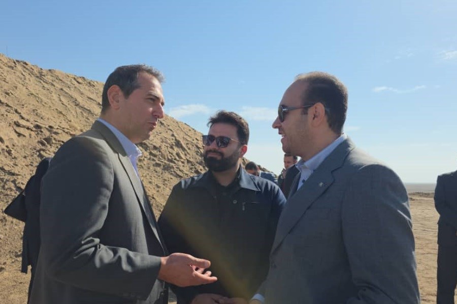 دکتر امید امامی مدیرعامل شرکت تهیه و تولید مواد معدنی ایران در مجتمع پتاس خوروبیابانک